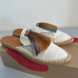 Silvia Cobos Women’s Sunrise Mule Off White Size 11 Slip On